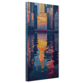 Tramonto su Manhattan: River Reflections